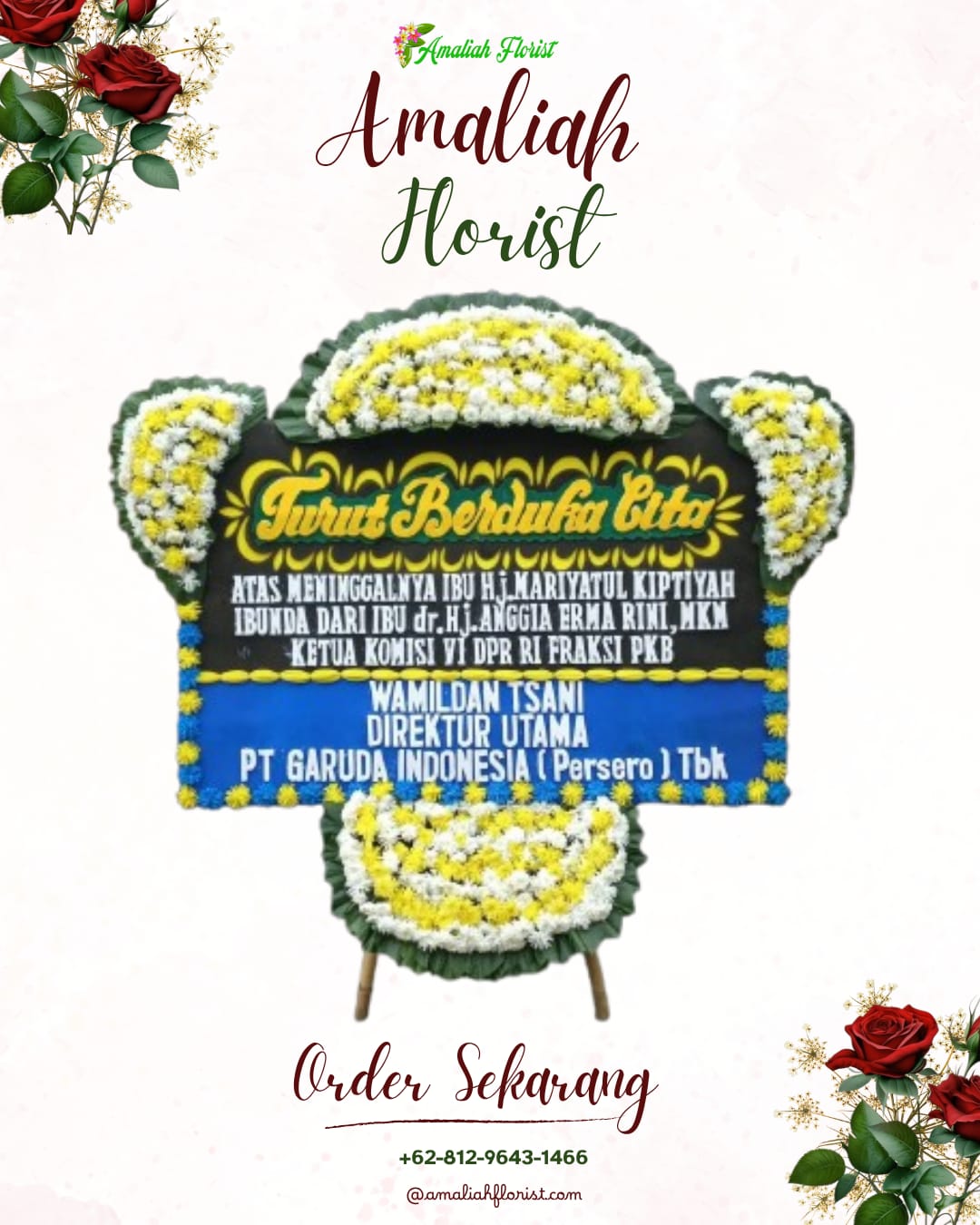 Papan Bunga Duka Gunungkencana